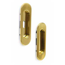 OVAL RECESSED HANDLE WITH...