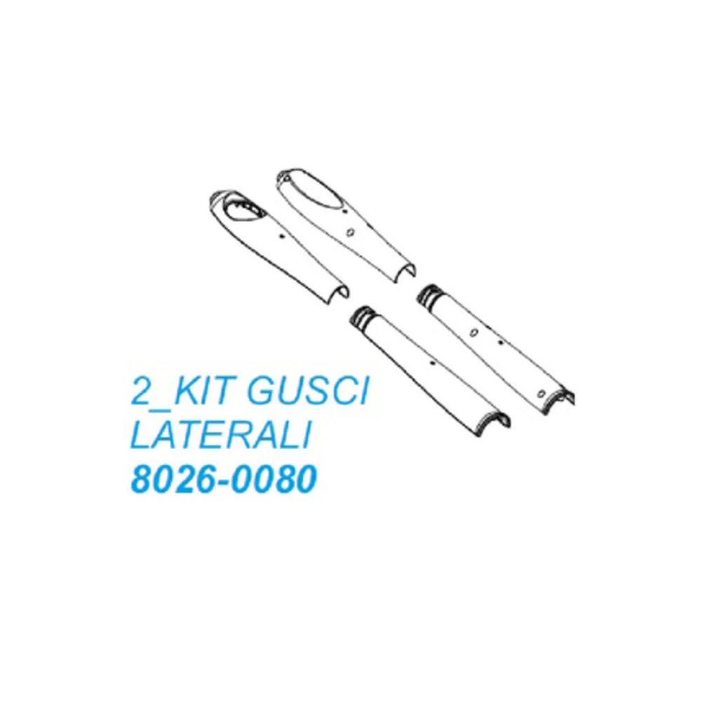 R KIT GUSCI LATERALI 8026-0080 R KIT GUSCI LATERALI 8026-0080