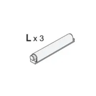 R CHIUSURA A MOLLA LX3 KIT PARETE ATTREZZATA