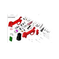 R GUSCIO SINISTRO X FORBICI POTA BATT DJ-025