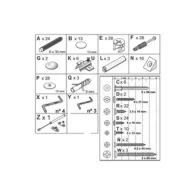 R ACCESSORI MONTAGGIO X PARETE ZAIKEN