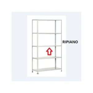 R RIPIANO X PANDA KIT A 5 RIPIANI 100X37X H196 CM