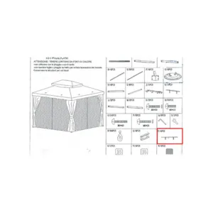 R PARTICOLARE T X  GAZEBO ADVENTURE MAGNUM 3