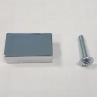 R MANIGLIETTA X  MOBILE BIANCO LACC. 3A+1C CM.77X34X183H