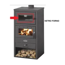 R VETRO FORNO X STUFA A LEGNA C/FORNO MOD. BLIST BR