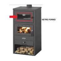 R VETRO FORNO X STUFA A LEGNA C/FORNO MOD. BLIST BR