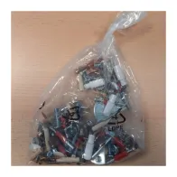 R ACCESSORI MONTAGGIO X KIT TAVOLO KENDRA90X140/190X78 BIANCO/CEMEN