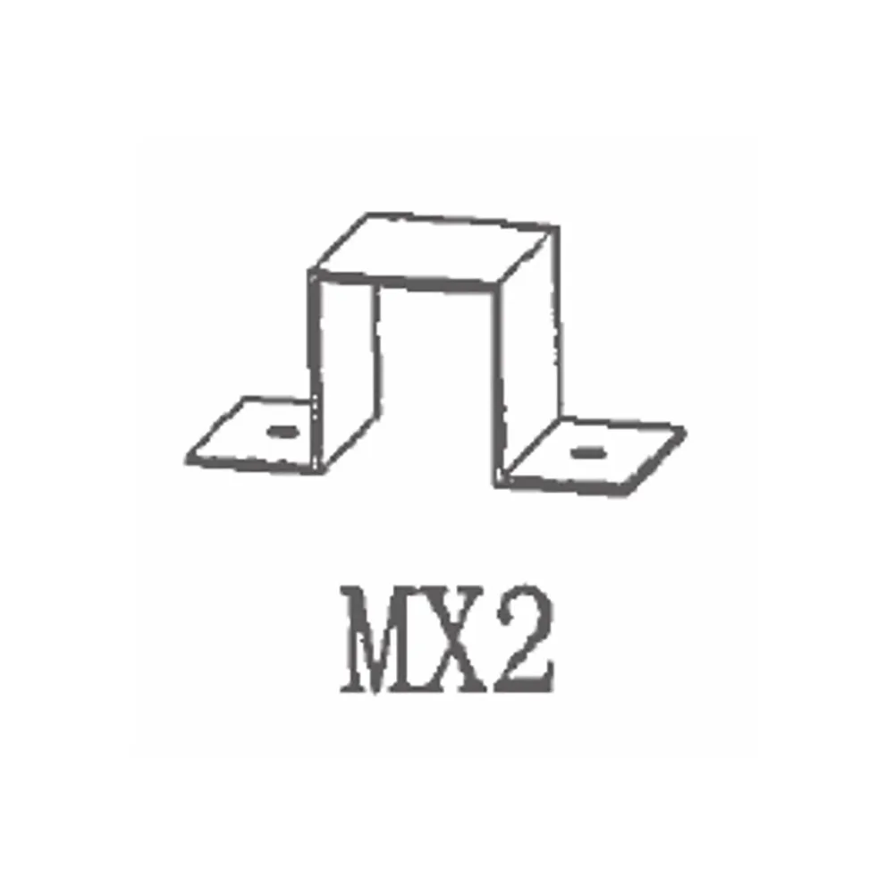 R STAFFA M X VERANDA IN ACCIAIO MT3X2 R STAFFA M X VERANDA IN ACCIAIO MT3X2