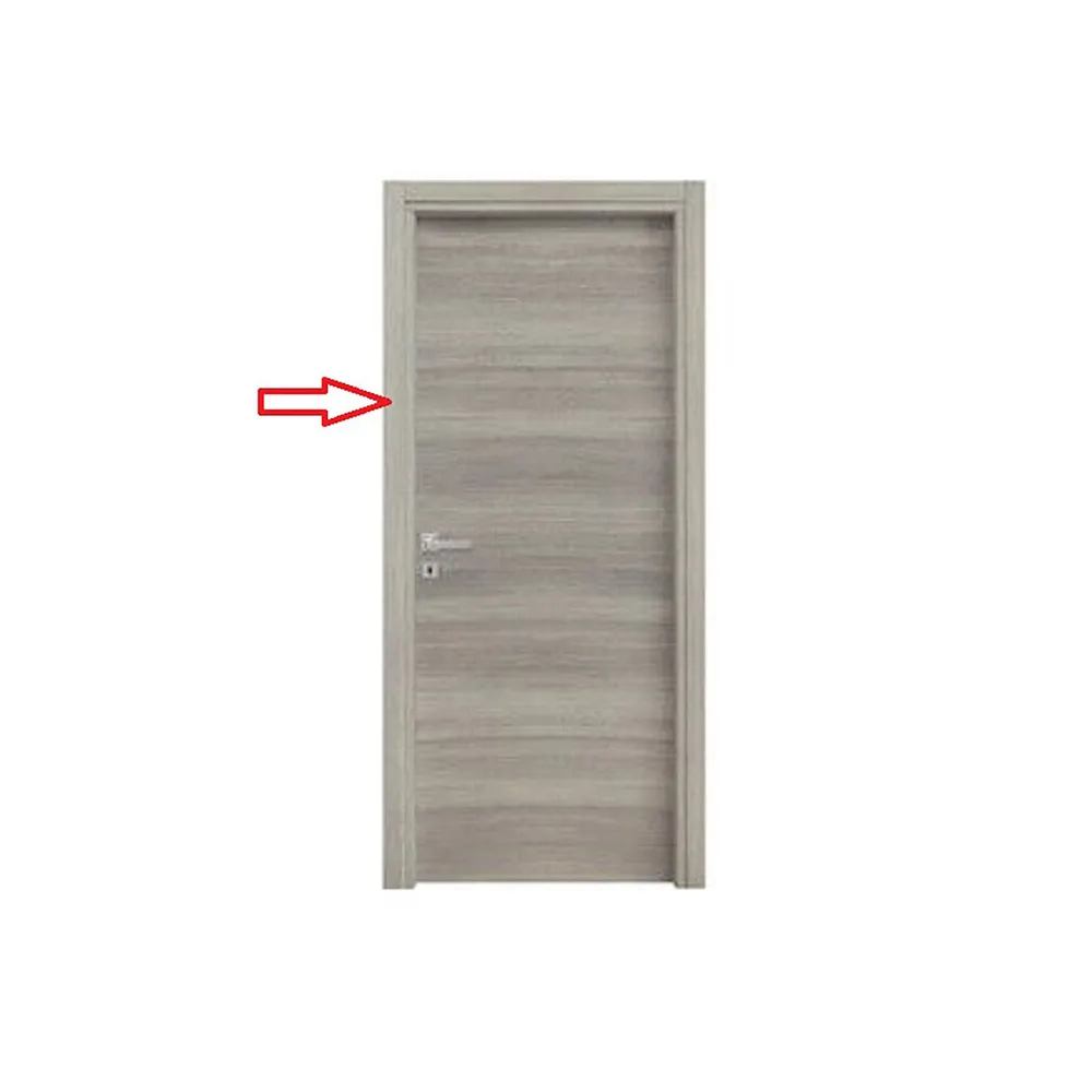 R STIPITI LATERALI +CORNICI X PORTA MOD MICROTEC ROVERE GRIGIO