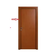 R STIPITI LATERALI + CORNICI X PORTA MOD MICROTEC CILIEGIO