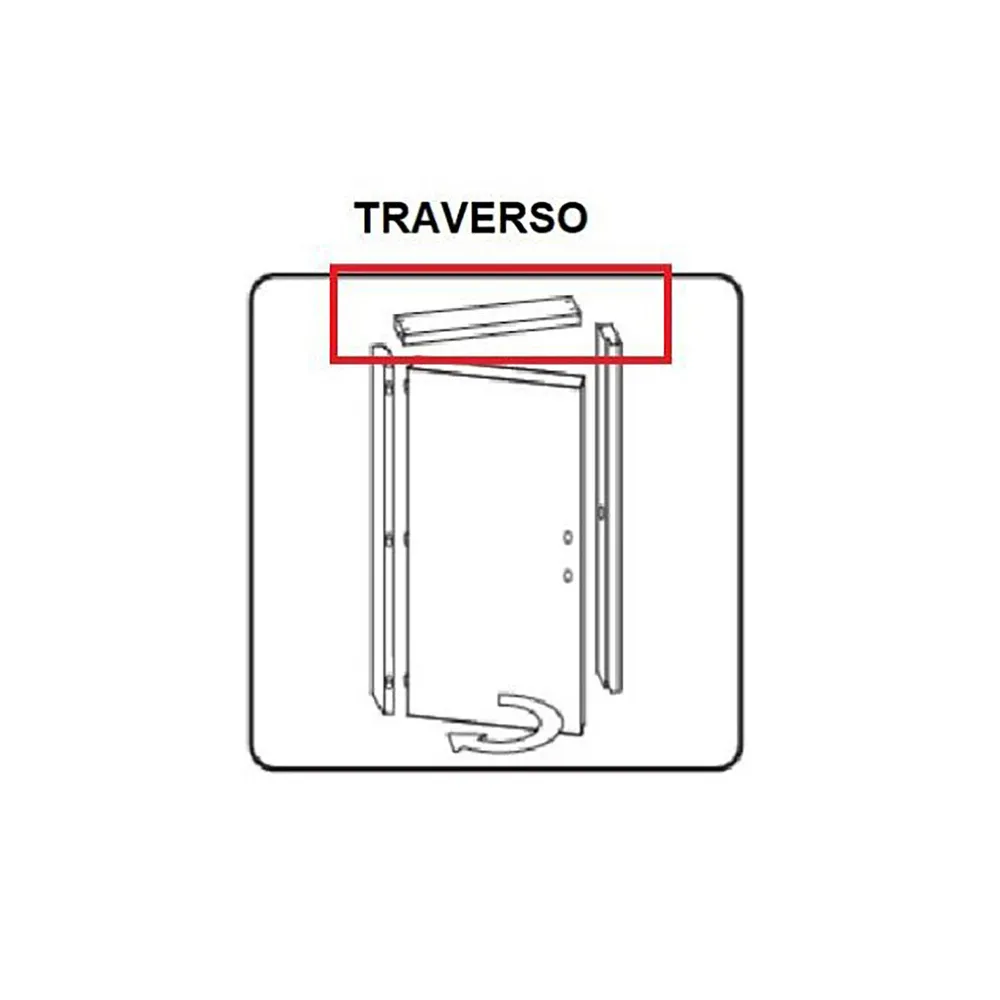 R TRAVERSO BATTENTE X PORTA MICROTEC CILIEGIO 210X70