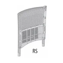 R FIANCO RS X ALLIBERT/KETER SET IOWA BALCONY CAPPUCC.