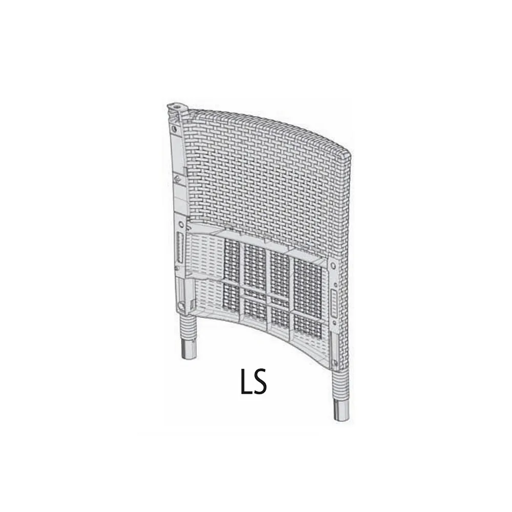 R FIANCO LS X ALLIBERT/KETER SET IOWA BALCONY CAPPUCC. R FIANCO LS X ALLIBERT/KETER SET IOWA BALCONY CAPPUCC.