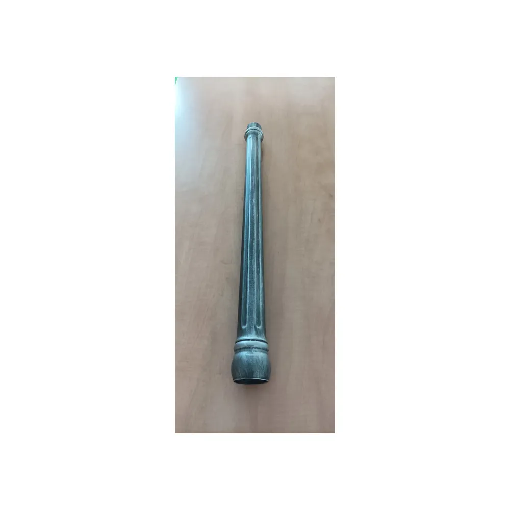R PALO SUPERIORE X LAMPIONE NEW YORK H CM.200 A 2 LUCI GRIGIO