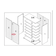 R ANTA X KIT SCARPIERA MAXI 2A/6R CM.72X36X103H ROV/BI