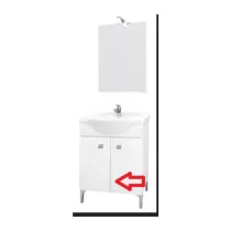 R BASE X MOBILE BAGNO DESY 58  BIANCO