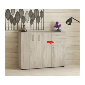 R PART A FRONTALE CASS. X  MOBILE 3A+2C BIANCO VEN. GRK404/K083