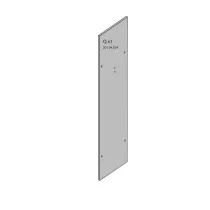 R QX1 S01.04.024 XARMADIO SPOGLIATOIO RESINA A 2 POSTI IN KIT C/SERRAT