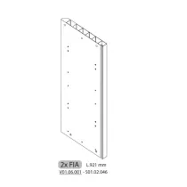 R 2X FIA S01.02.046 X COPRICALDAIA RESINA HIMALAYA C/SERRANDA 59X39X98H