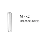 R MX2 M02.01.025 GRIGIO  X COPRICALDAIA  RESINA HIMALAYA