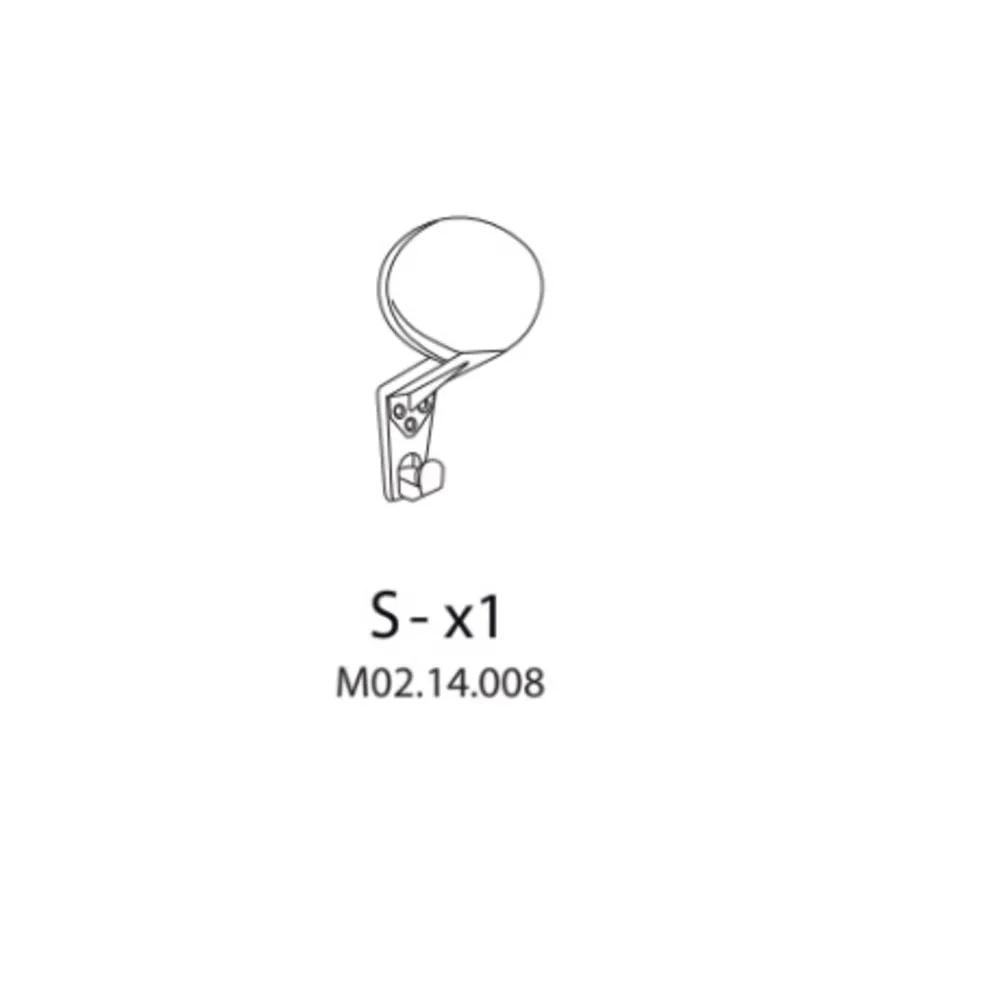 R S-x1 M02.14.008 X ARMADIO SPOGLIATOIO RESINA A 1 POSTO IN KIT C/SERRAT