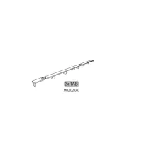 R 2XTAB M02.02.043 X ARMADIO SPORCO PULITO RESINA 1 ANTA 175X59X39 KIT