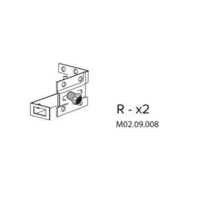 R R-x2 M02.09.008 X COPRICALDAIA  RESINA HIMALAYA C/SERRANDA 59X39X98H