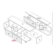 R PART 9 ANTA  X  PARETE ATTREZZATA ZAIKEN