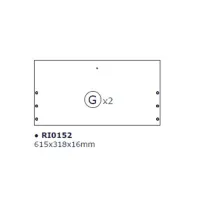 R ANTA G X KIT SCARPIERA 5 RIBALTE 65X15X164 BIANCO 1307