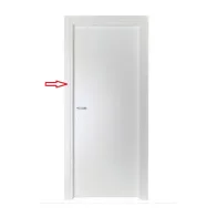 R STIPITI+CORNICI X PORTA MARIKA MICRO BIANCO BATTENTE 90X210 REV.CRS