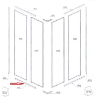 R PROFILO (A2)X BOX DOCCIA CRILEX GOCCIA 1