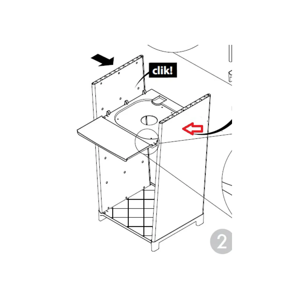R FIANCO X KIT MOBILE PER LAVATOIO 40X40x87H CM R FIANCO X KIT MOBILE PER LAVATOIO 40X40x87H CM