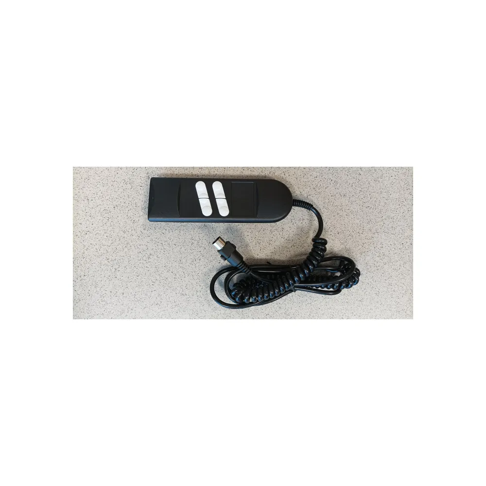 R TELECOMANDO X POLTRONA RECLINER SOFT DUE MOTORI TESSUTO GRIGIO
