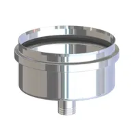 SCARICO INOX CONDENSA ATTACCO F P/PELLET 8 CM