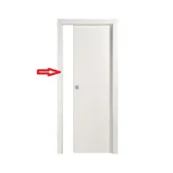 R TELAIO COMPLETO X PORTA MARIKA MICRO SCORR BIANCO 70X210 REV CRS