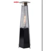 R CAPPELLO P/STUFA AEREA ESAGONALE  TEPORUS LBH NERO