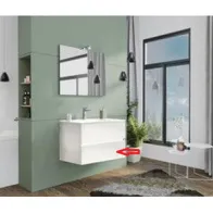 R CASSETTO INFERIORE X MOBILE BAGNO NEW SPLASH  80 SOSP. BIANCO