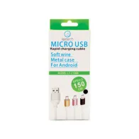 CAVO MICRO USB CARICA RAPIDA SOFT WIRE 150 CM