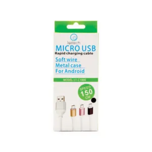 CAVO MICRO USB CARICA RAPIDA SOFT WIRE 150 CM