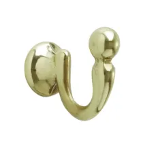 BL FERMATENDA GANCIO SFERA 50X44 ORO LUCIDO 2 PZ (5