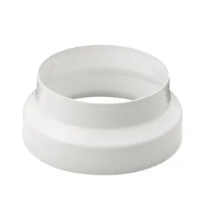 RIDUZIONE P/TUBO DI STUFA D 13/12 CM BIANCO