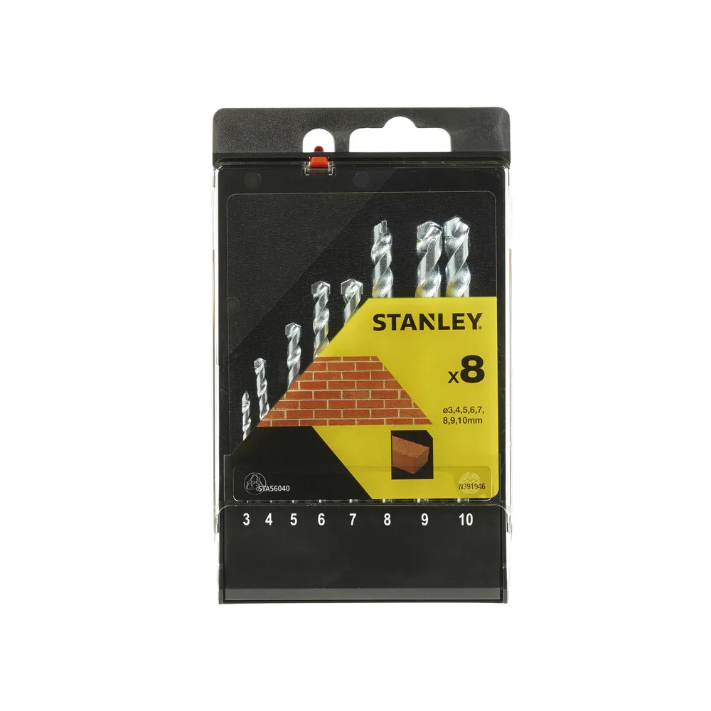 PIRANHA STANLEY STA56040 (X56040) CASSETTA 8 PUNTE ZINCATE