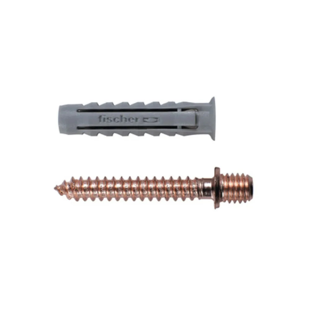 SC FISCHER TASSELLO P/COLLARE S6DV 10 PZ SC FISCHER TASSELLO P/COLLARE S6DV 10 PZ