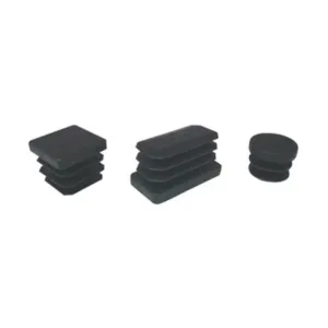 BL PUNTALE ALETTATO TONDO 30 MM NERO 8 PZ (5