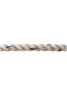 WHITE POLYESTER ROPE 8MM - 10MT ROLL