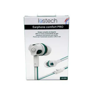 EARPHONE COMFORT HQ C/MICROF E PULS 120 CM WHITE