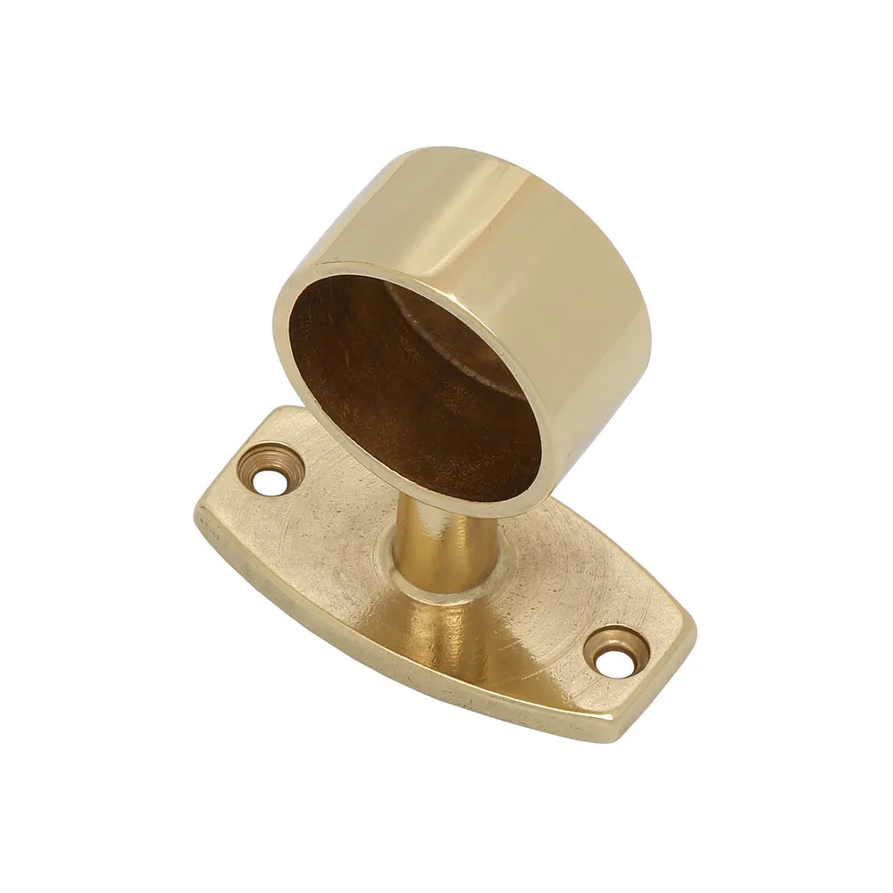 BL FINALE TUBO CORRIMANO OTTONE LUCIDO D 18 MM