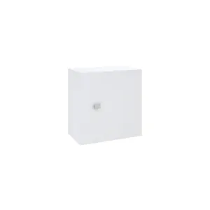 CUBO REVERSIBILE ZAFFIRO BIANCO LUCIDO 45X45 CM