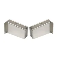 BL GUSCIO COPERTURA METALLO DX SX CR/SAT 2 PZ