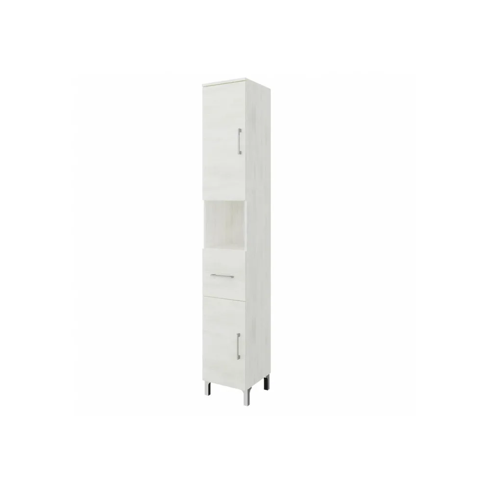 COLONNA RUBINO 2A+1C ROVERE BIANCO REVERSIBILE